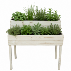 Standing Planter Herb Box - Natural
