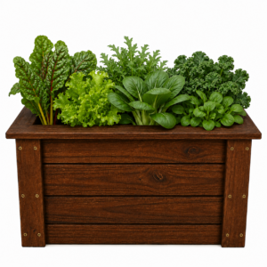 Varnished and treated Just for Kids Planter Box